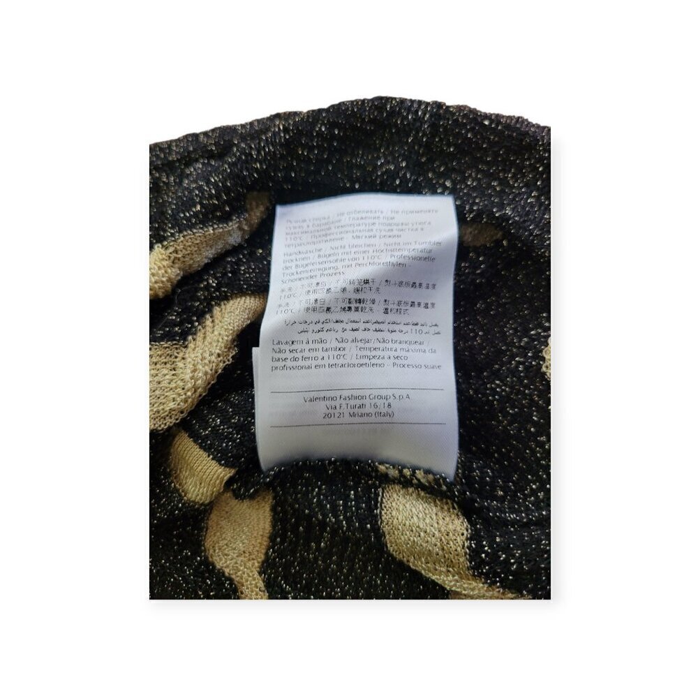 M Missoni Multicolor Lurex Knit Top Womens Medium/Large Italian Designer Glam - Picture 12 of 13